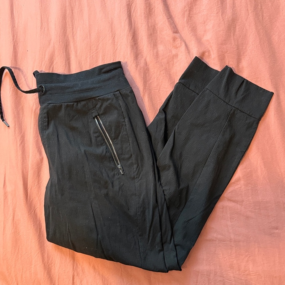 Athleta Black Track Jogger Pants
